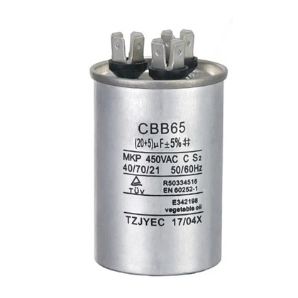 CBB65 AC ตัวเก็บประจุมอเตอร์